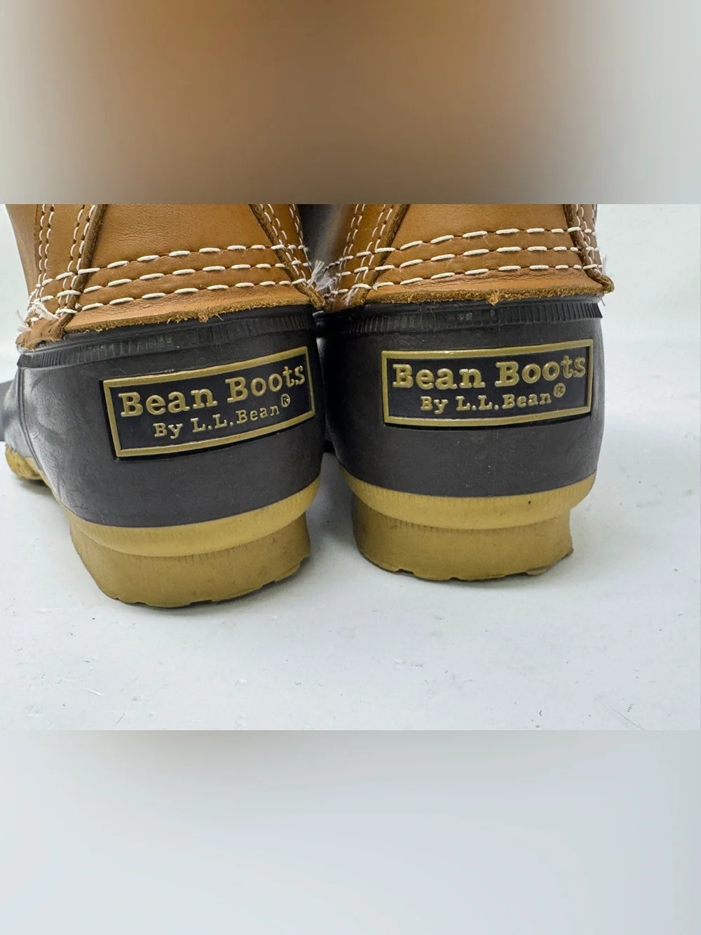 L.L. Bean Bean Duck Boots women’s size  8 excellent